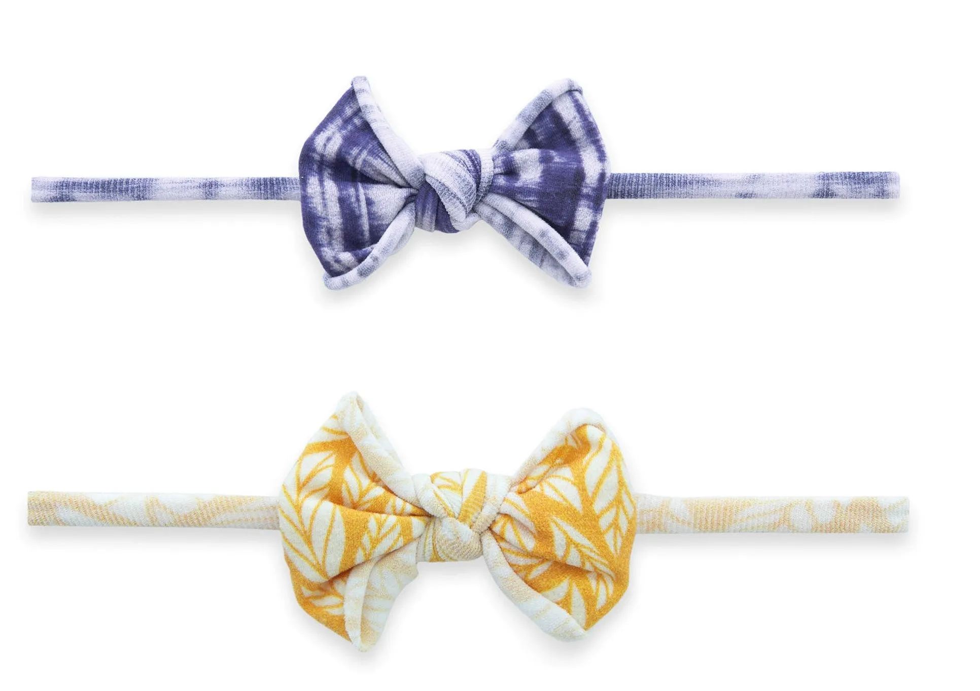 Baby Bling Boho Baby 2 Pack Mini Print Skinny Headband Set
