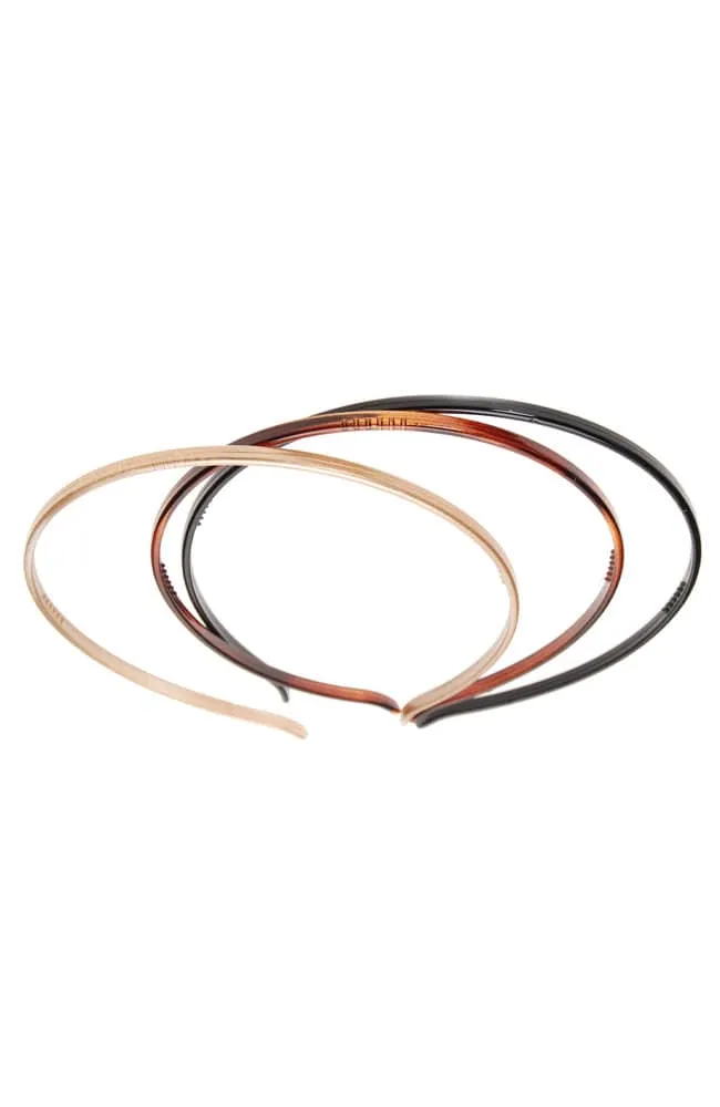 Belle Skinny Headband 3-Pack