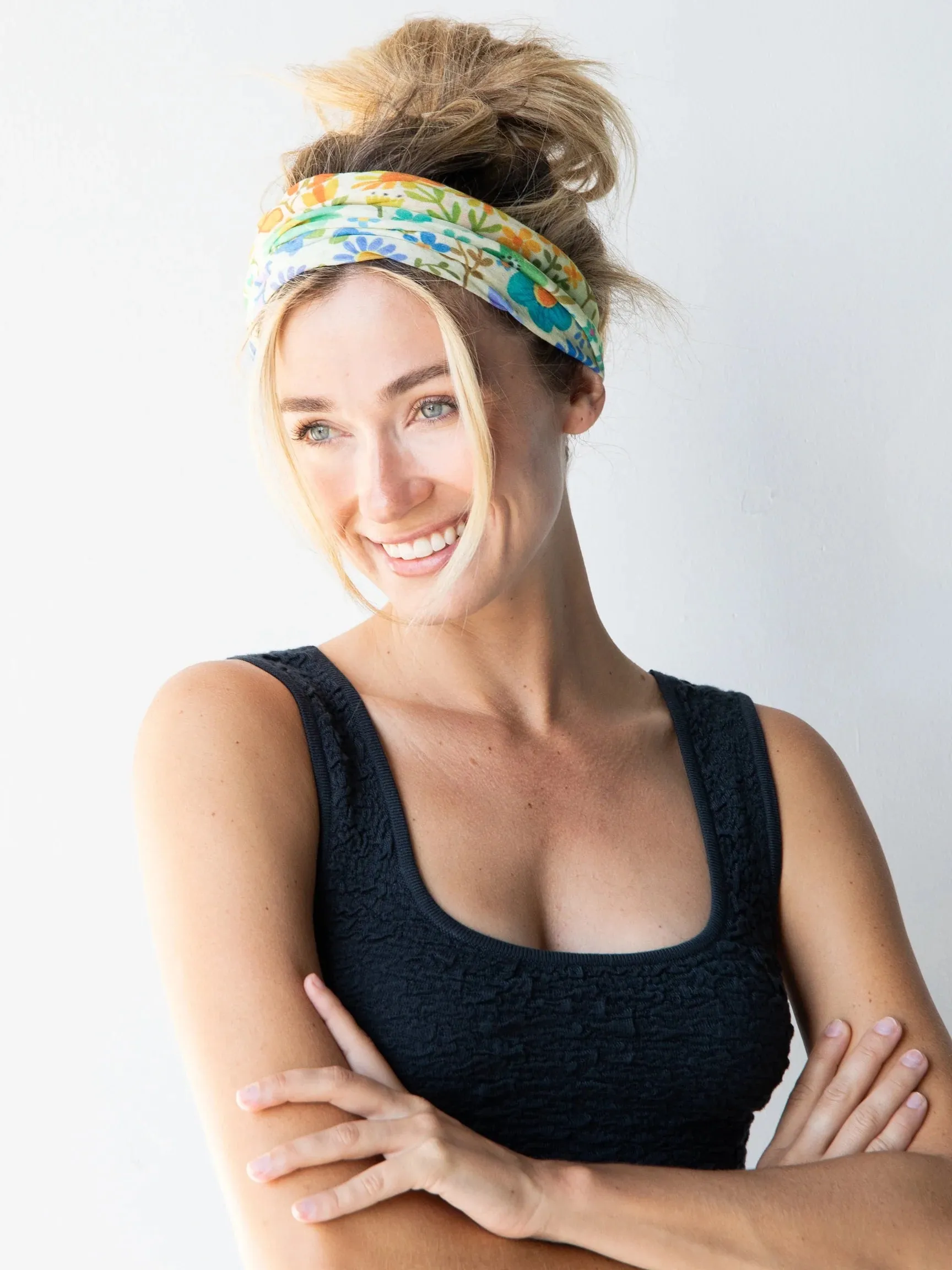 Boho Bandeau - Rainbow Floral