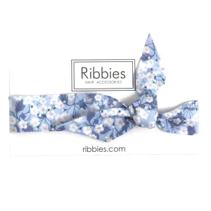 Bow Headband - Liberty - Mitsi Blue