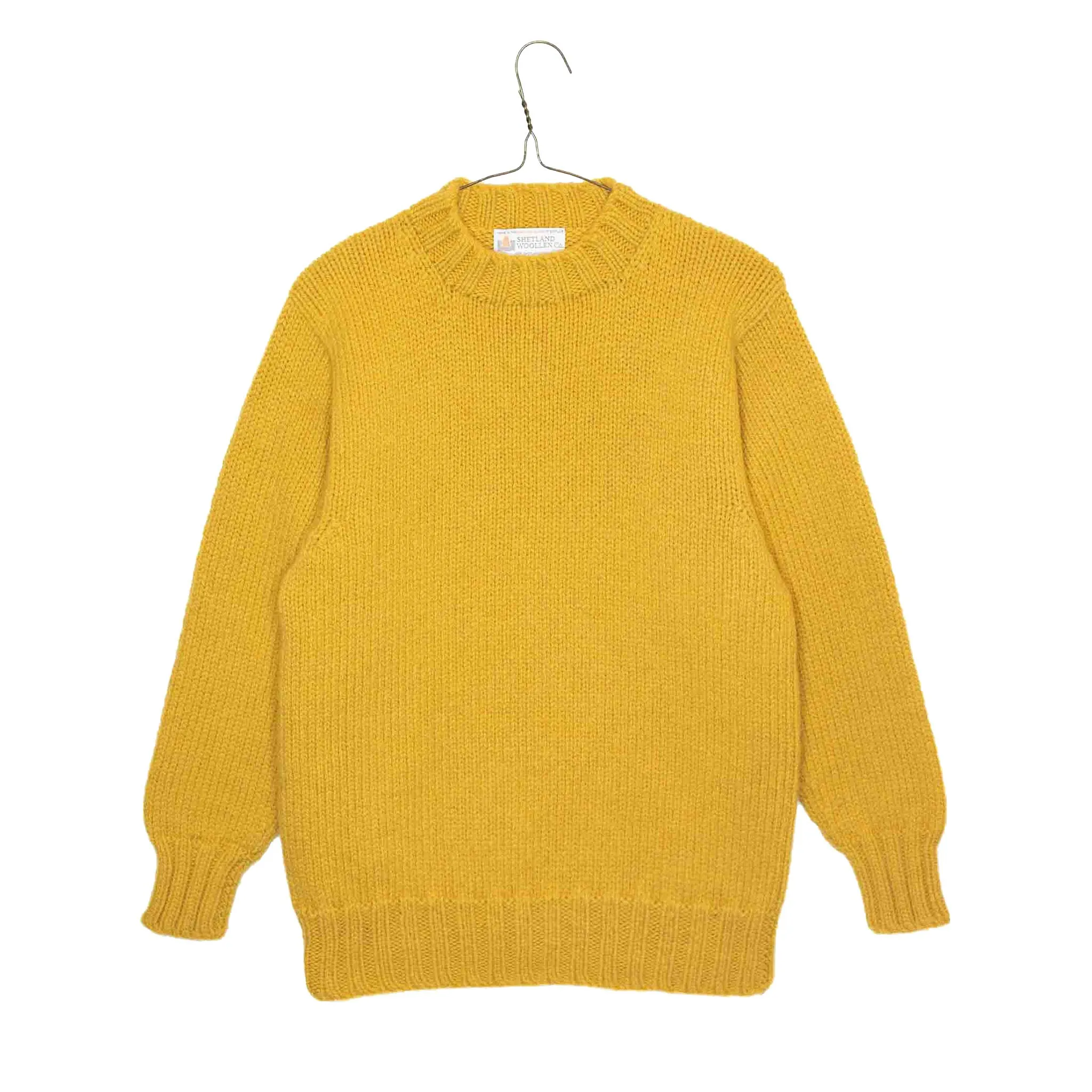 Chunky Shetland Crew Neck