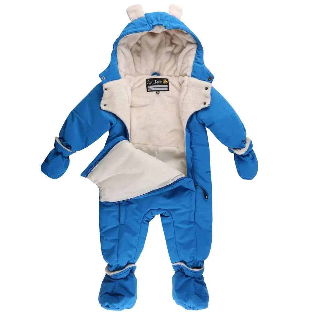 Conifere Blue Fox Infant Snowsuit Set