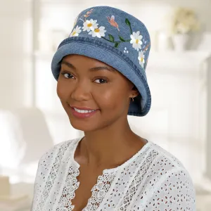 Embroidered Denim Hats