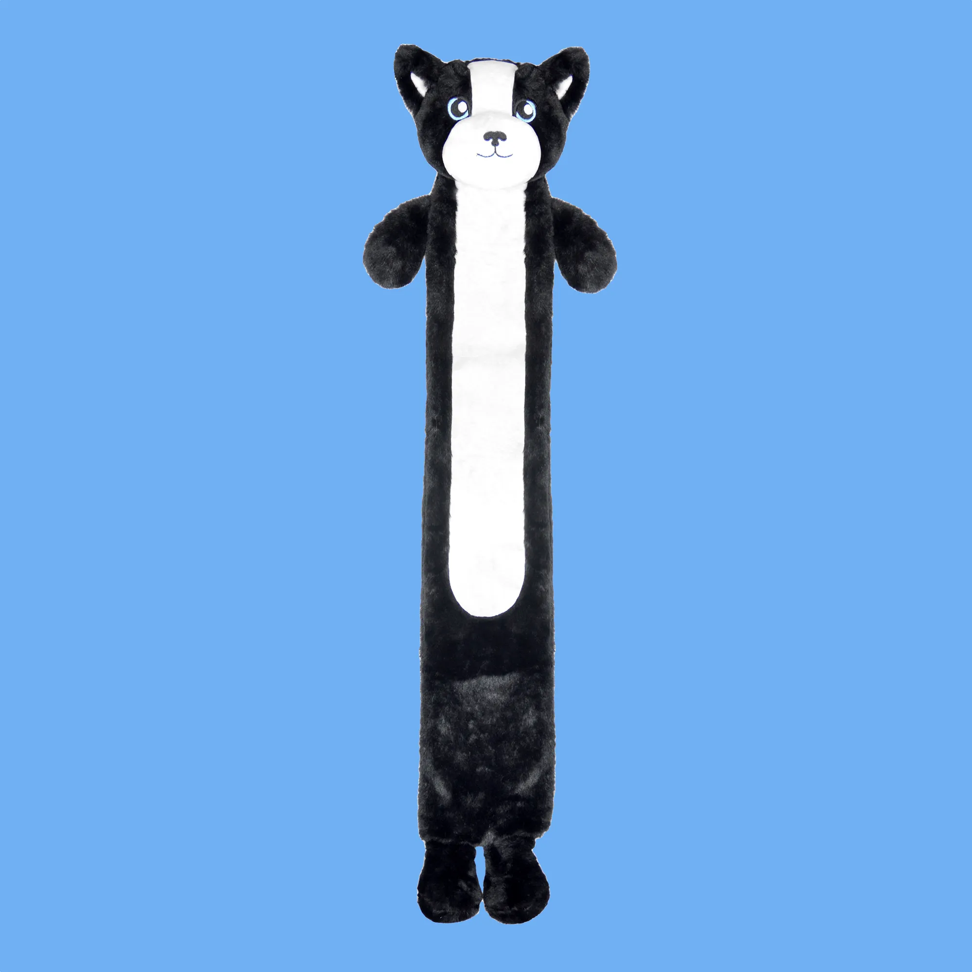 Extra Long 2L Hot Water Bottle with Plush Faux Fur Cover Durable Rubber for Muscle Pain Relief and Cosy Nights by OLIVIA ROCCO