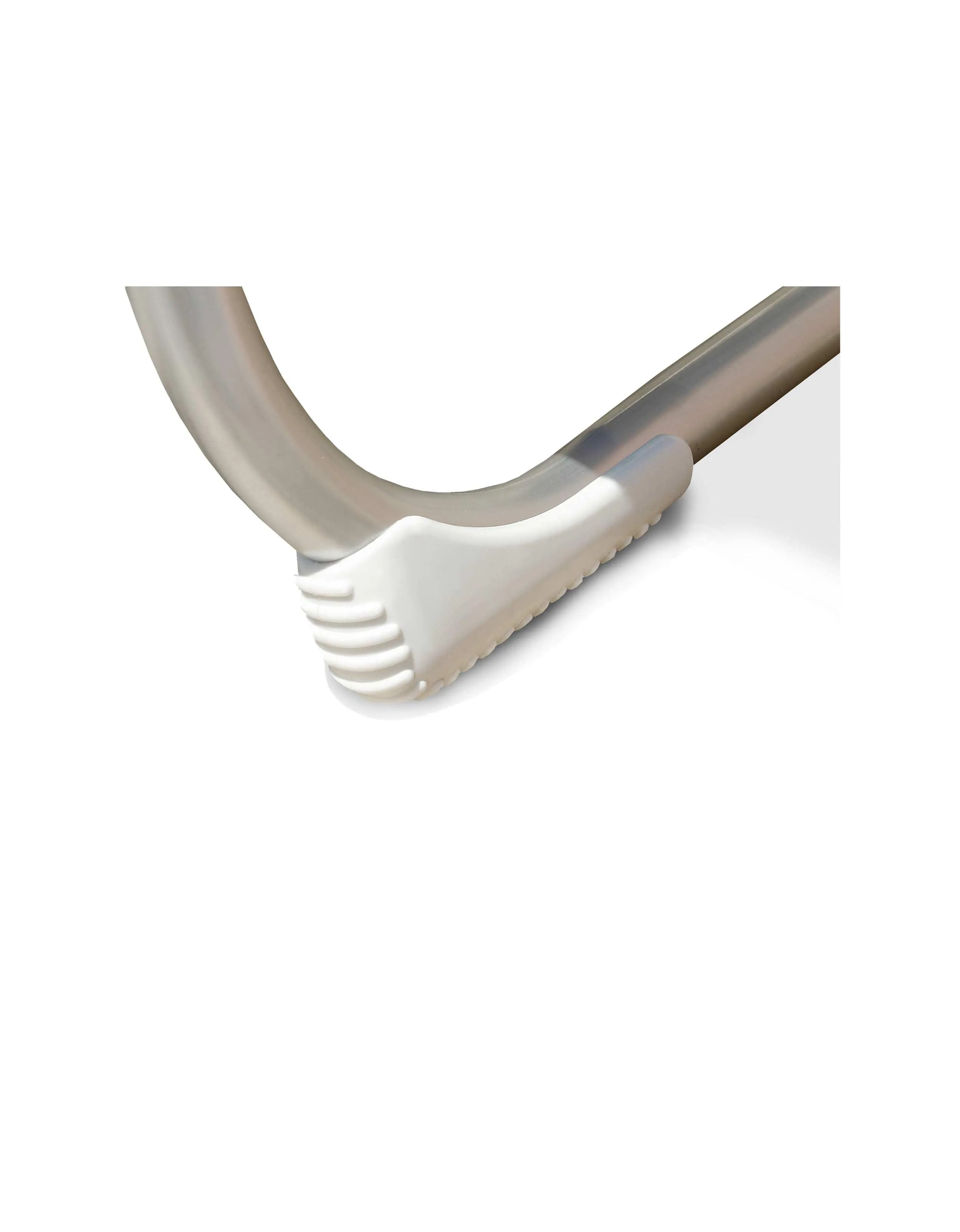 Folding Aluminum Sun Lounger White Textilene 'Pacific'-PA1200A