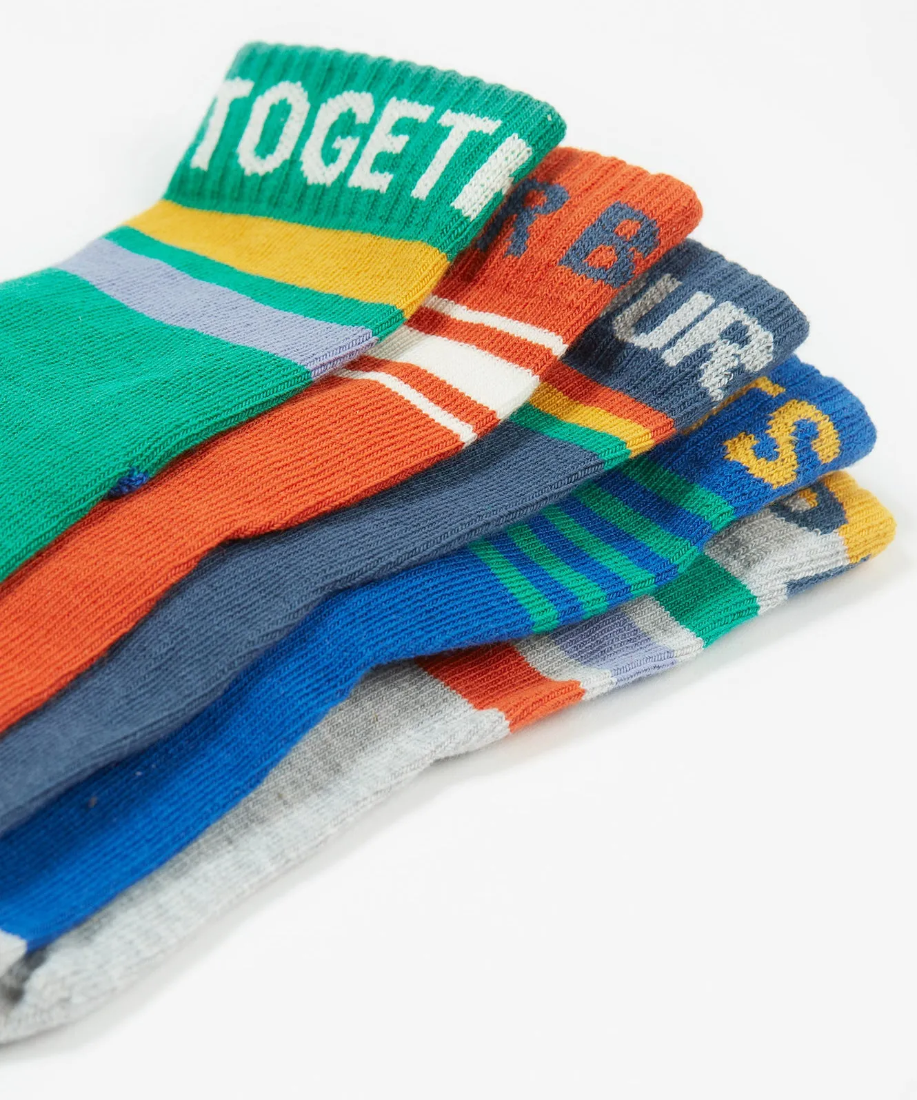 Frugi Sunnie Socks 5 Pack - Sisu