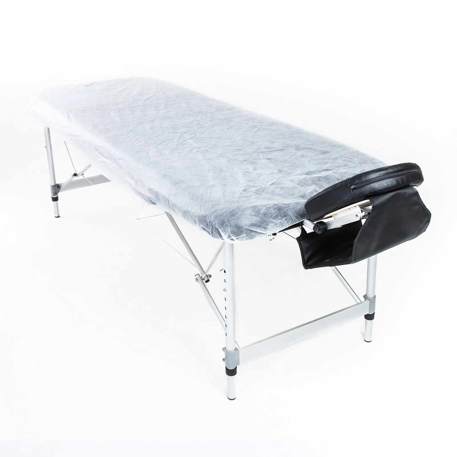 Hygienic Disposable Massage Table Covers 15pcs, 2ply, Elastic