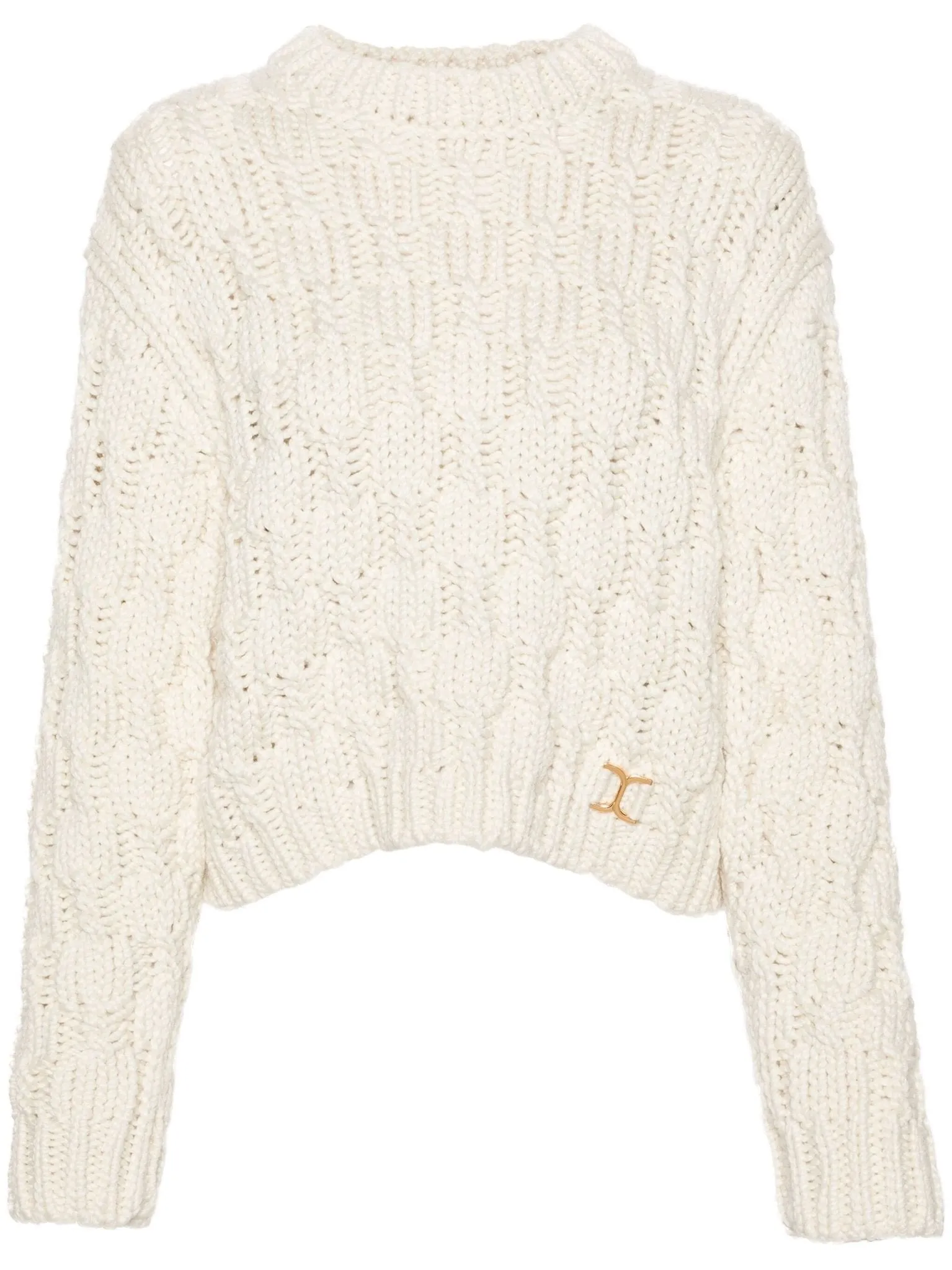 logo-plaque sweater