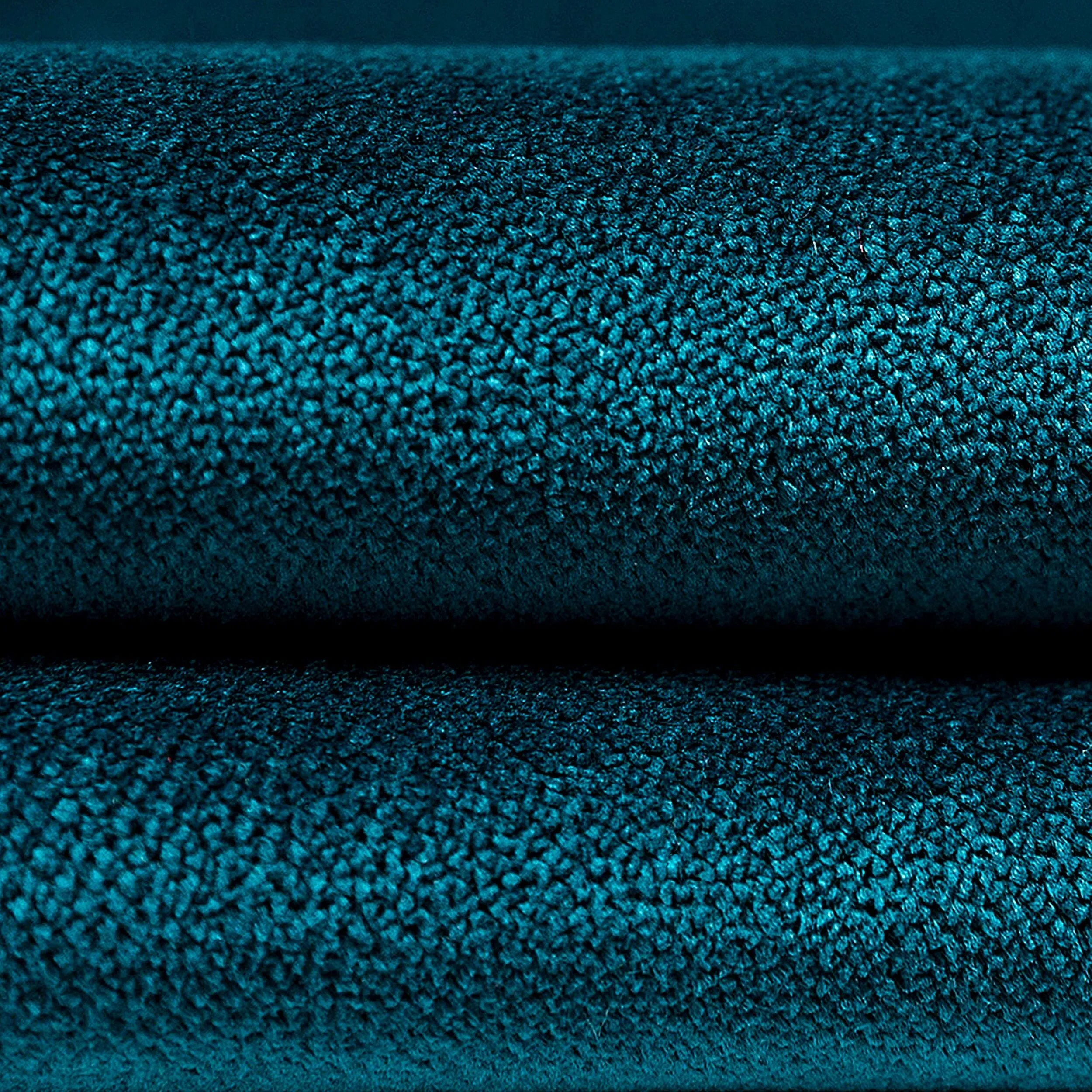 Matt Blue Teal Velvet Curtains