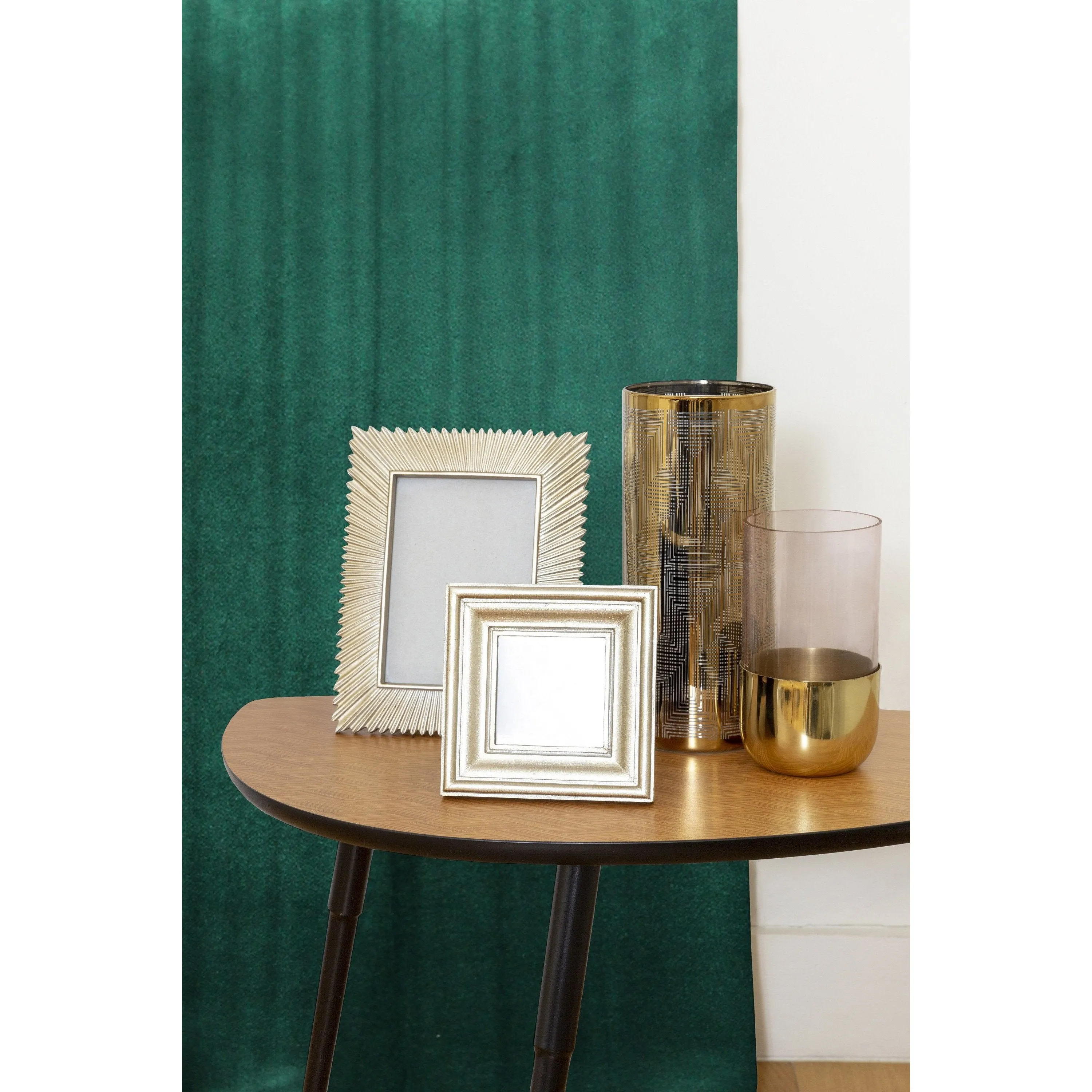 Matt Emerald Velvet Curtains