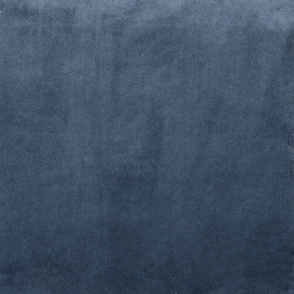 Matt Petrol Blue Velvet Roman Blind