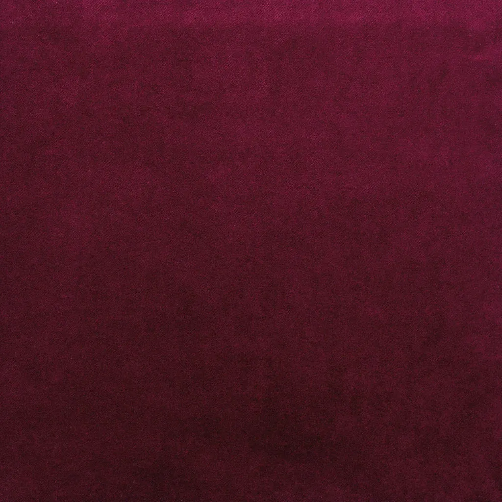 Matt Wine Red Velvet Roman Blind