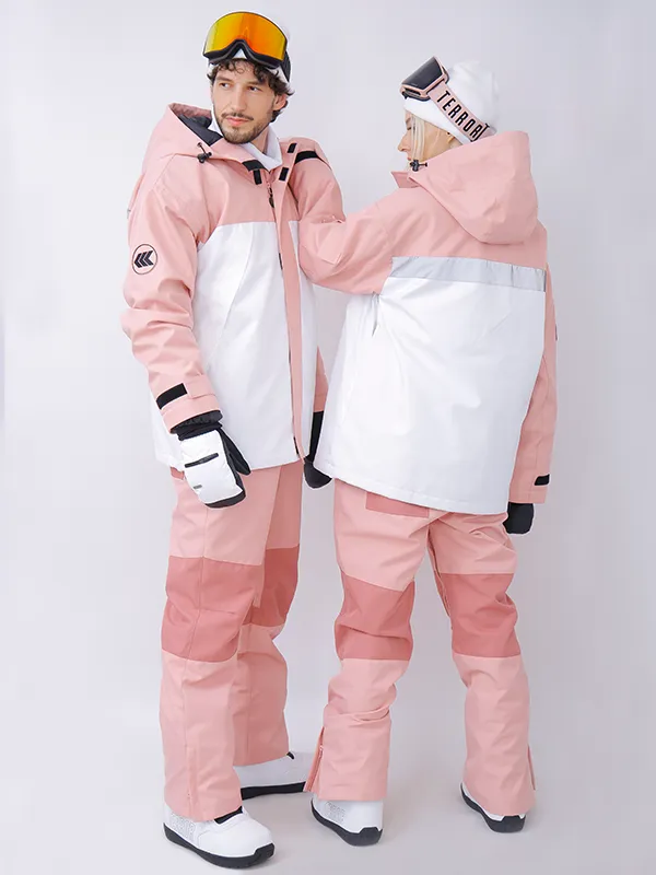 Men's Dawnski Alpine Ranger Snow Jacket & Bibs Colorblock Snowsuits