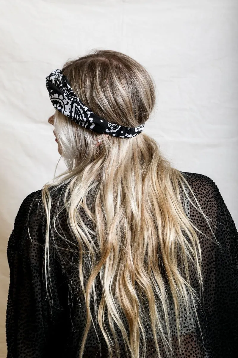 Paisley Boho Head Wrap