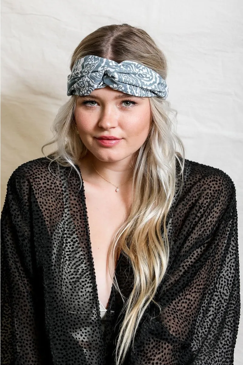 Paisley Boho Head Wrap