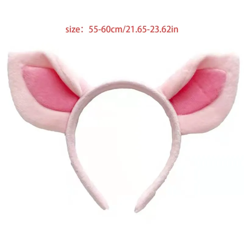Plush Animal Ears Headband Costume Prop