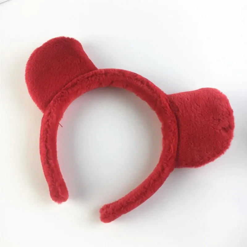 Plush Animal Ears Headband Costume Prop