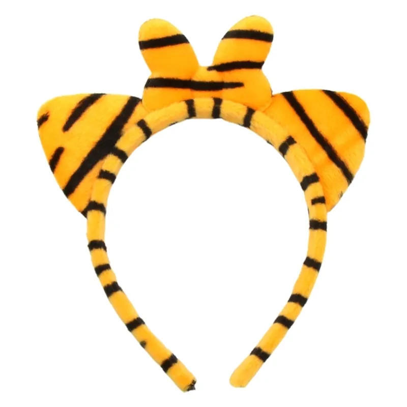 Plush Animal Ears Headband Costume Prop