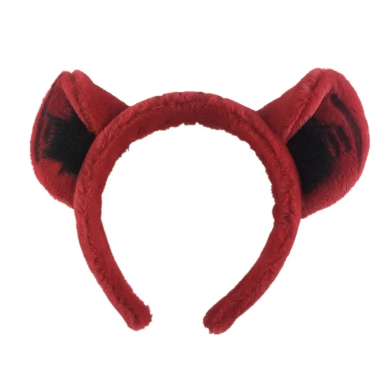 Plush Animal Ears Headband Costume Prop