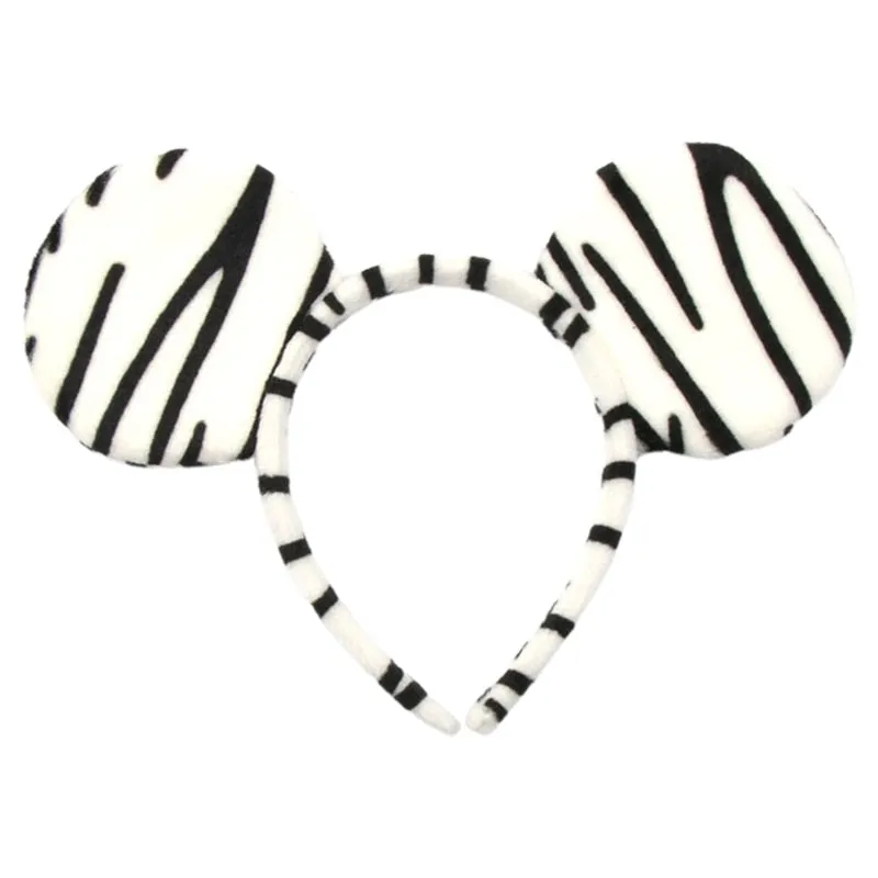 Plush Animal Ears Headband Costume Prop