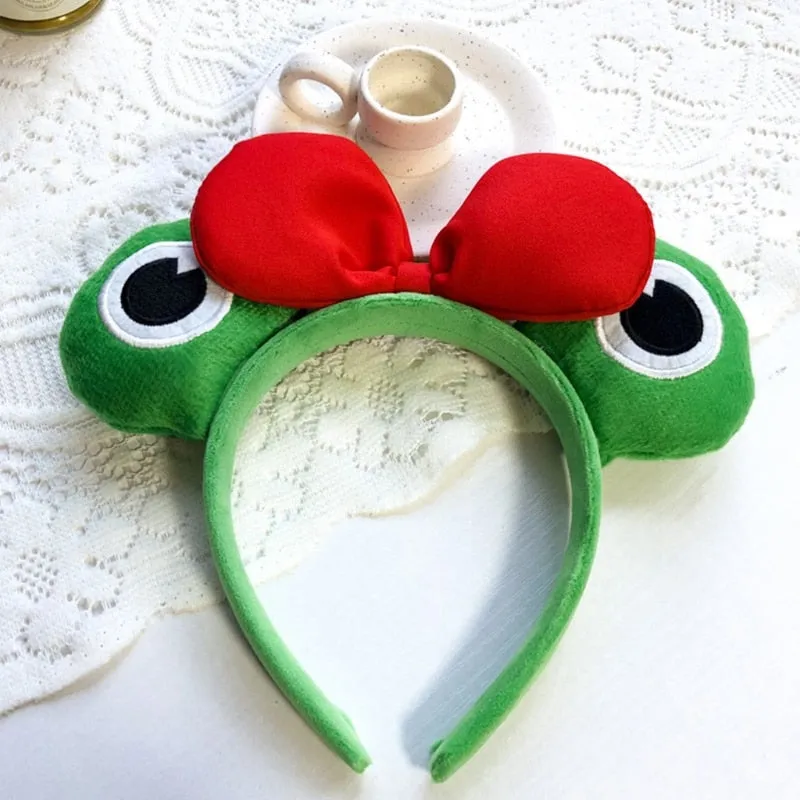 Plush Animal Ears Headband Costume Prop