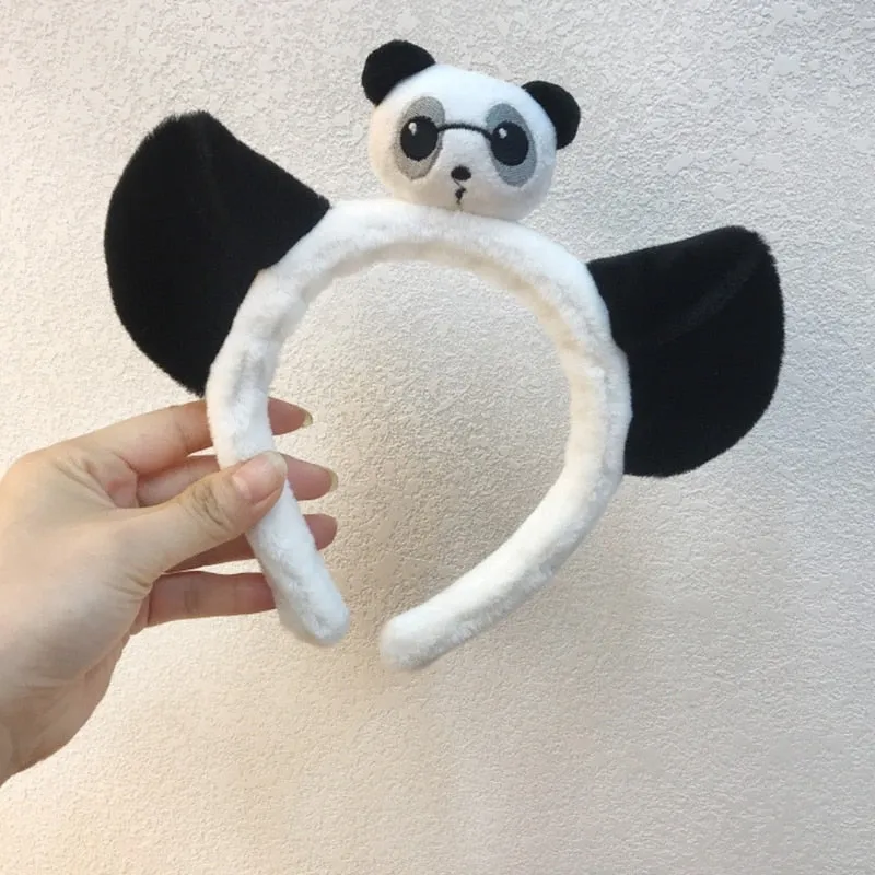 Plush Animal Ears Headband Costume Prop