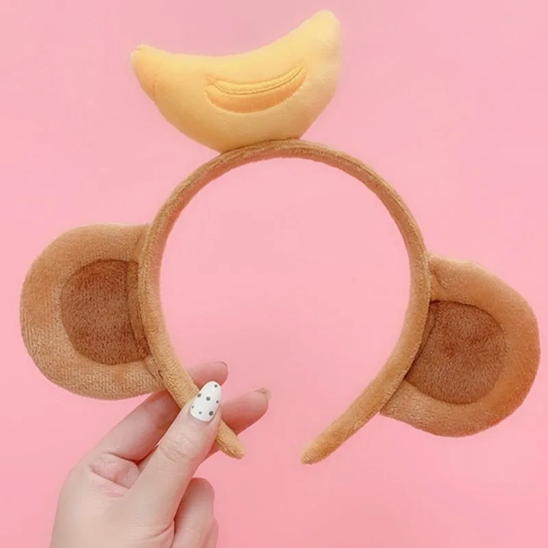 Plush Animal Ears Headband Costume Prop