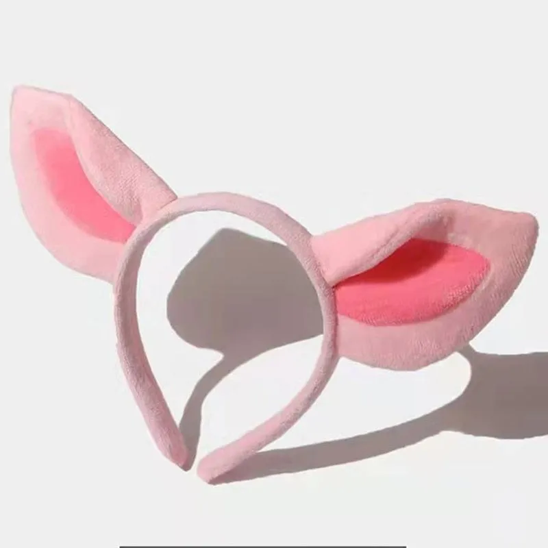 Plush Animal Ears Headband Costume Prop