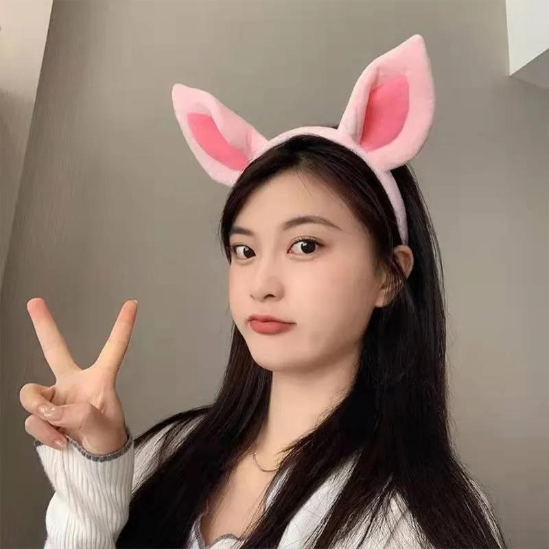 Plush Animal Ears Headband Costume Prop