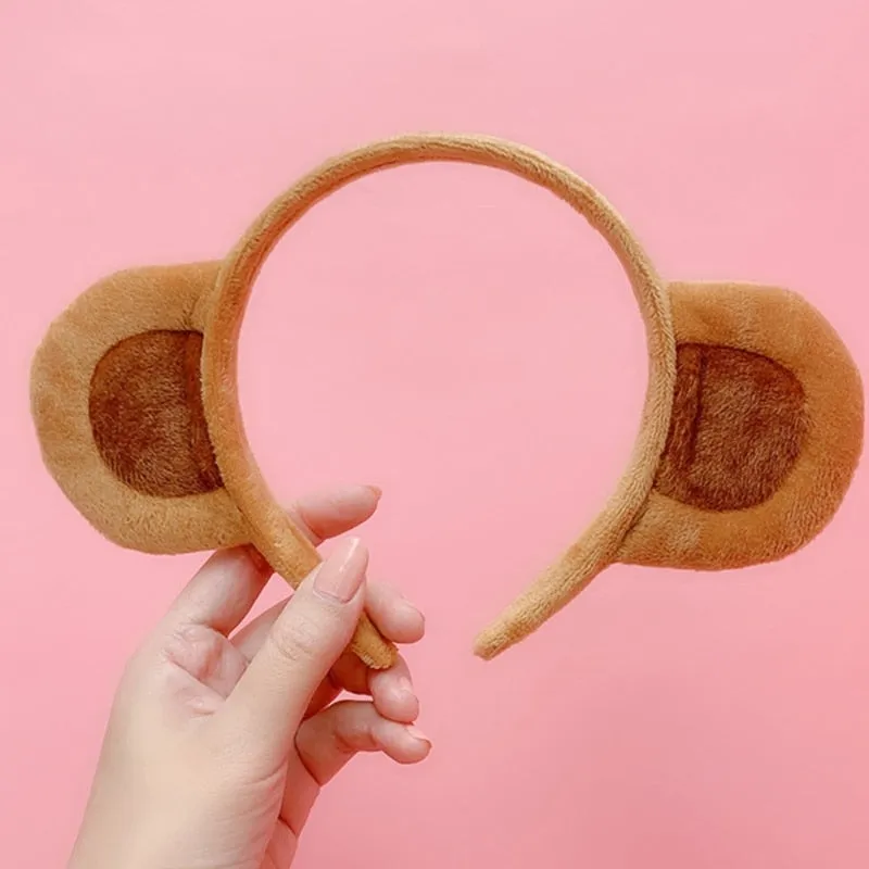 Plush Animal Ears Headband Costume Prop