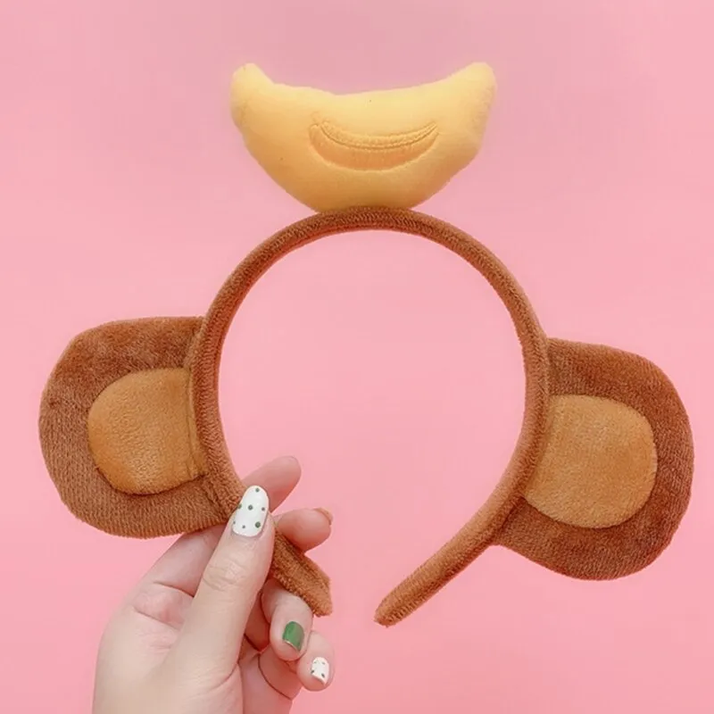 Plush Animal Ears Headband Costume Prop