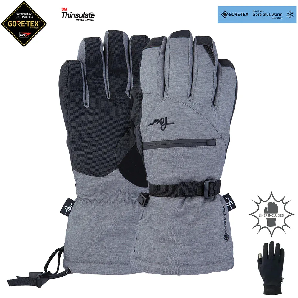 POW Cascadia Gore-Tex Long Glove Womens Grey