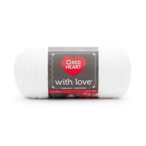 Red Heart With Love Yarn - Clearance shades