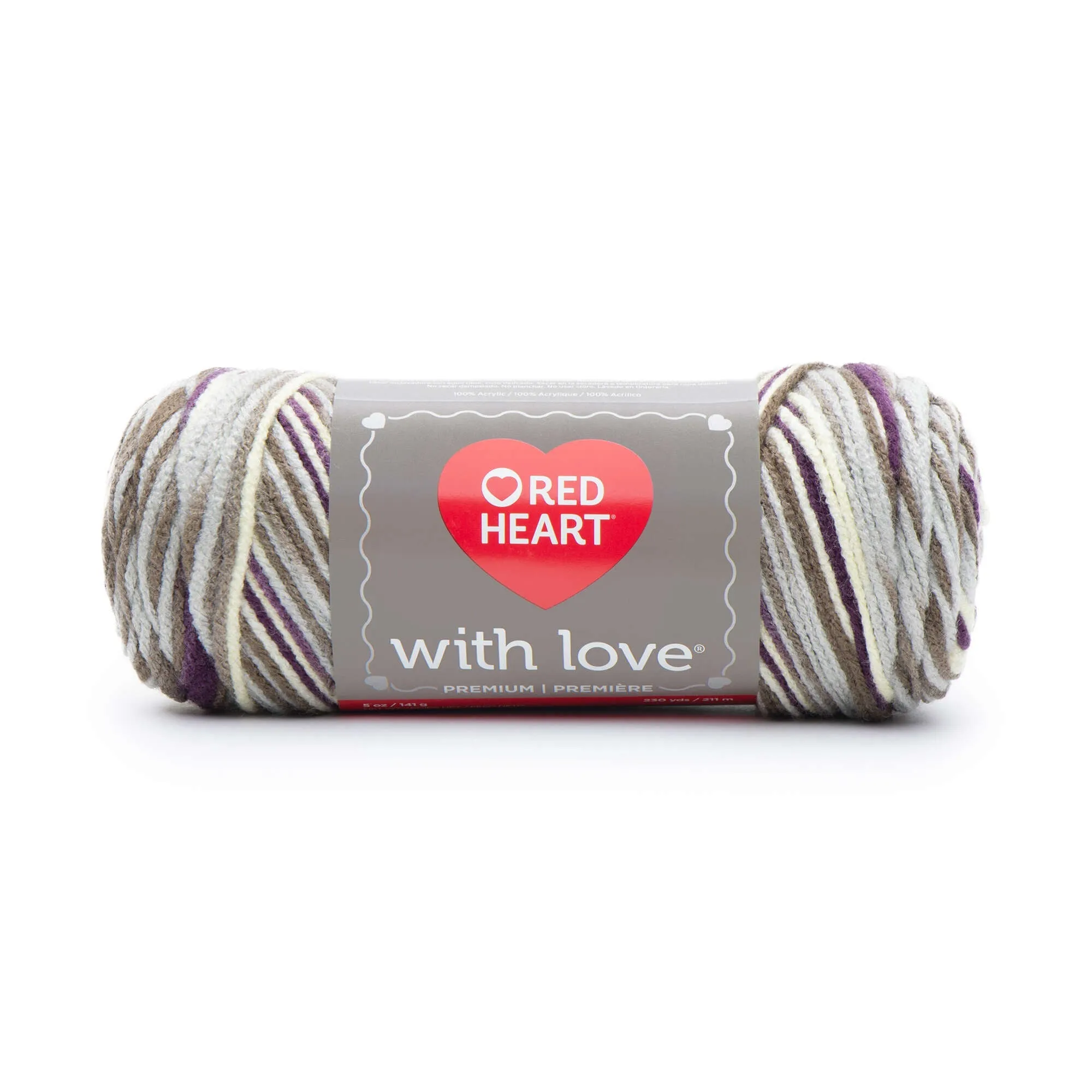 Red Heart With Love Yarn - Clearance shades