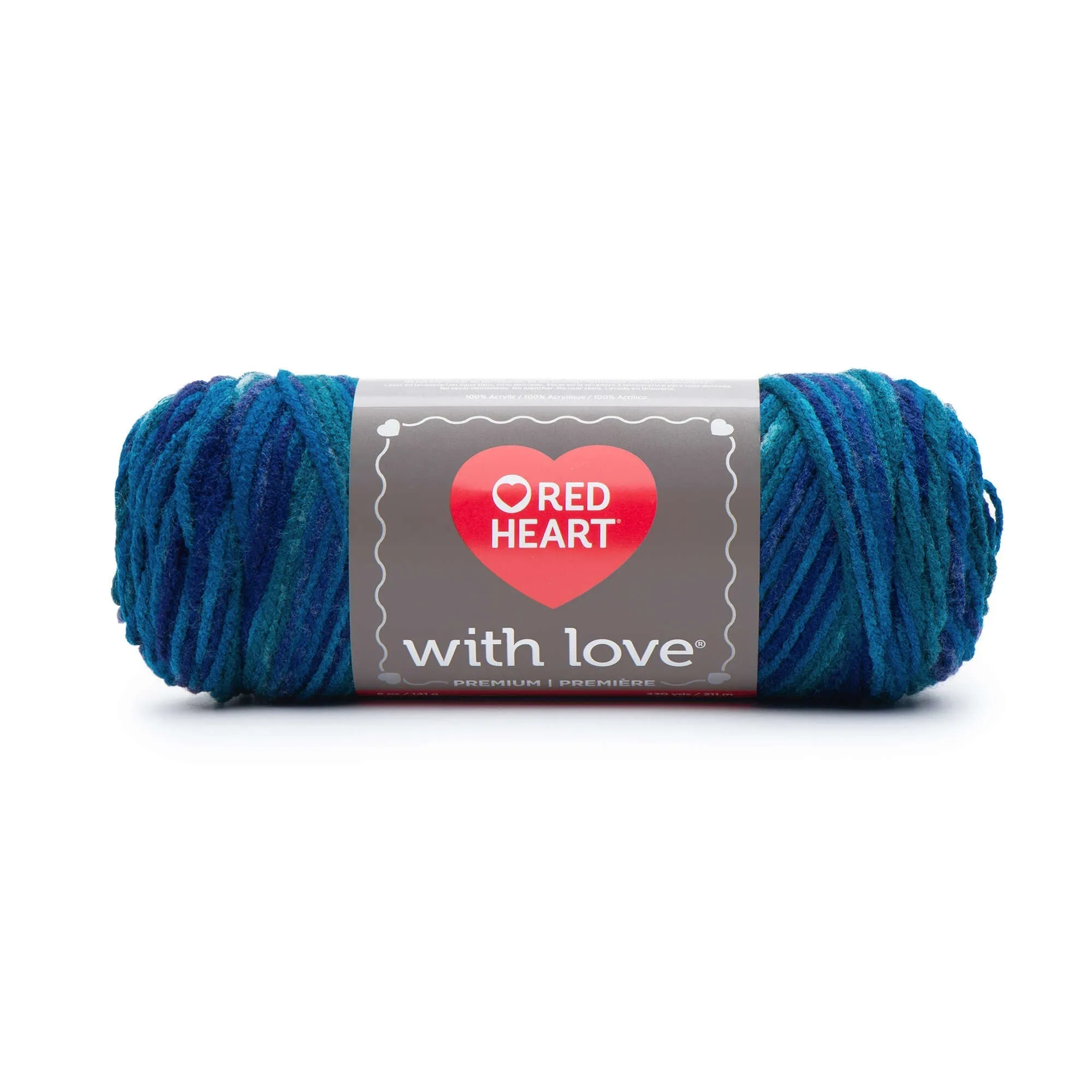 Red Heart With Love Yarn - Clearance shades