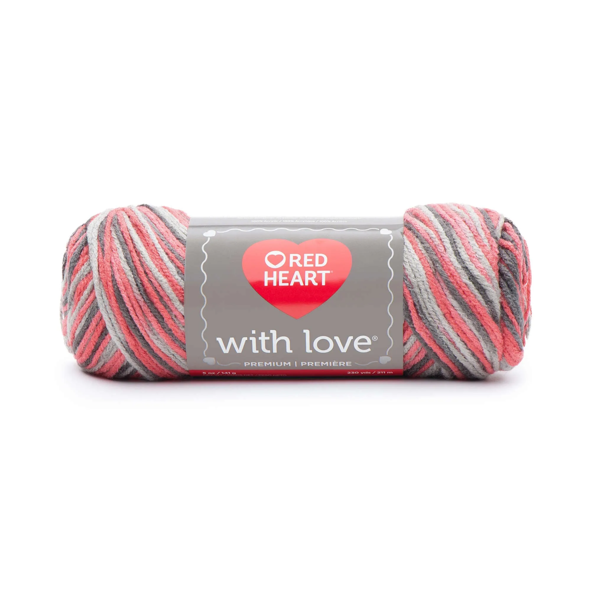 Red Heart With Love Yarn - Clearance shades