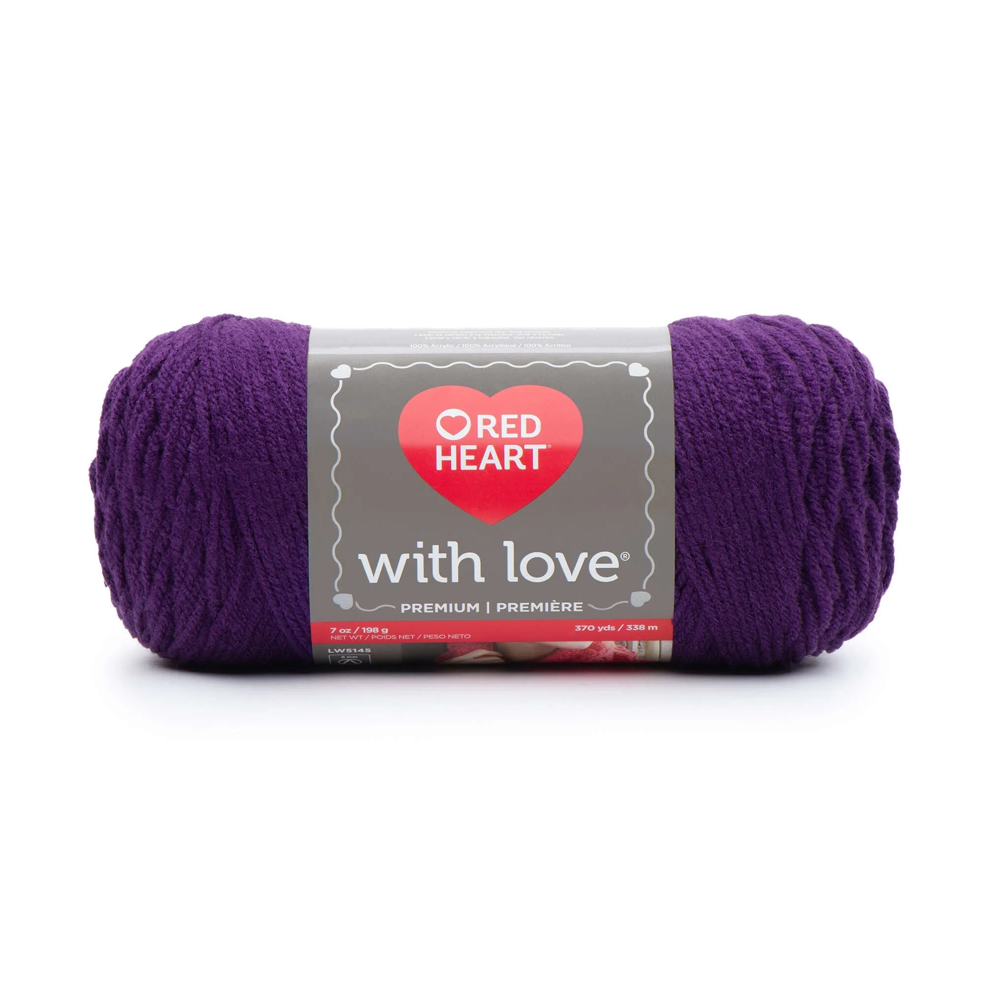 Red Heart With Love Yarn - Clearance shades