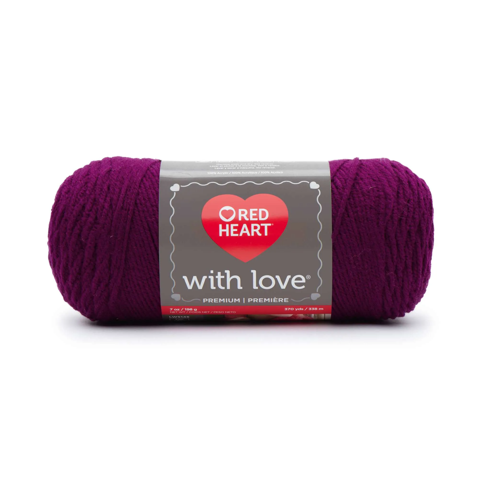 Red Heart With Love Yarn - Clearance shades