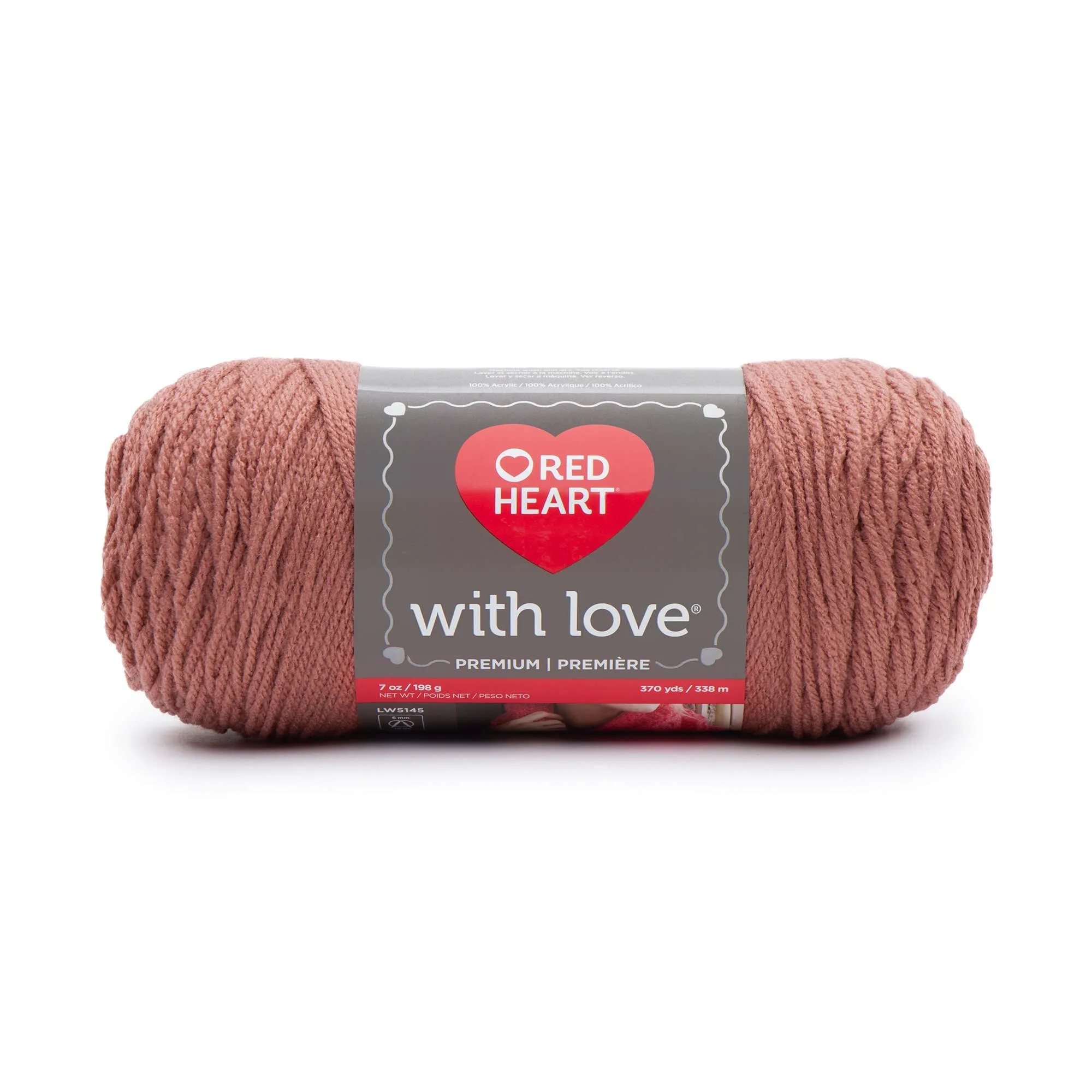 Red Heart With Love Yarn - Clearance shades