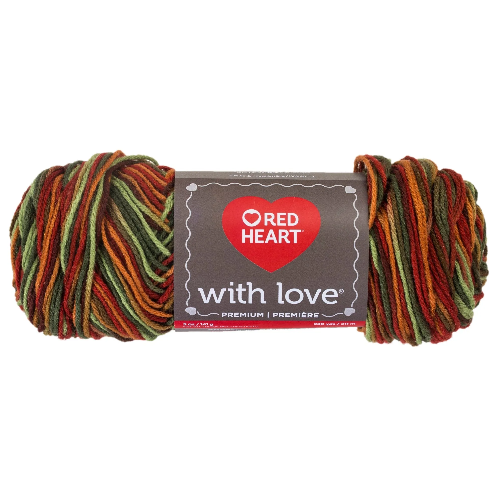Red Heart With Love Yarn - Clearance shades