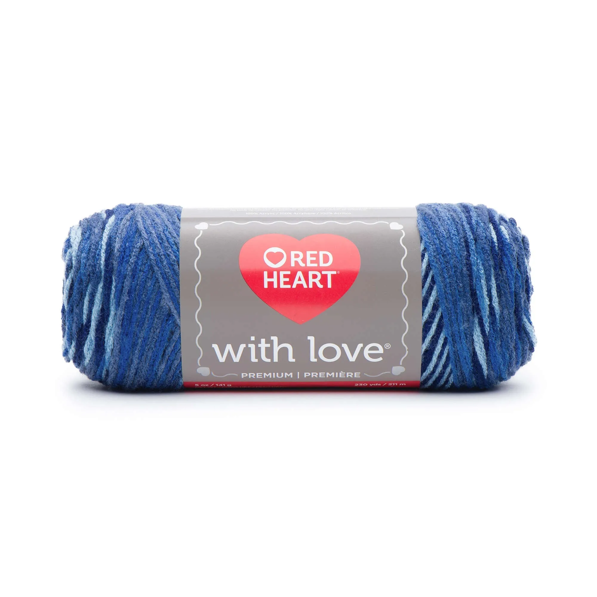 Red Heart With Love Yarn - Clearance shades