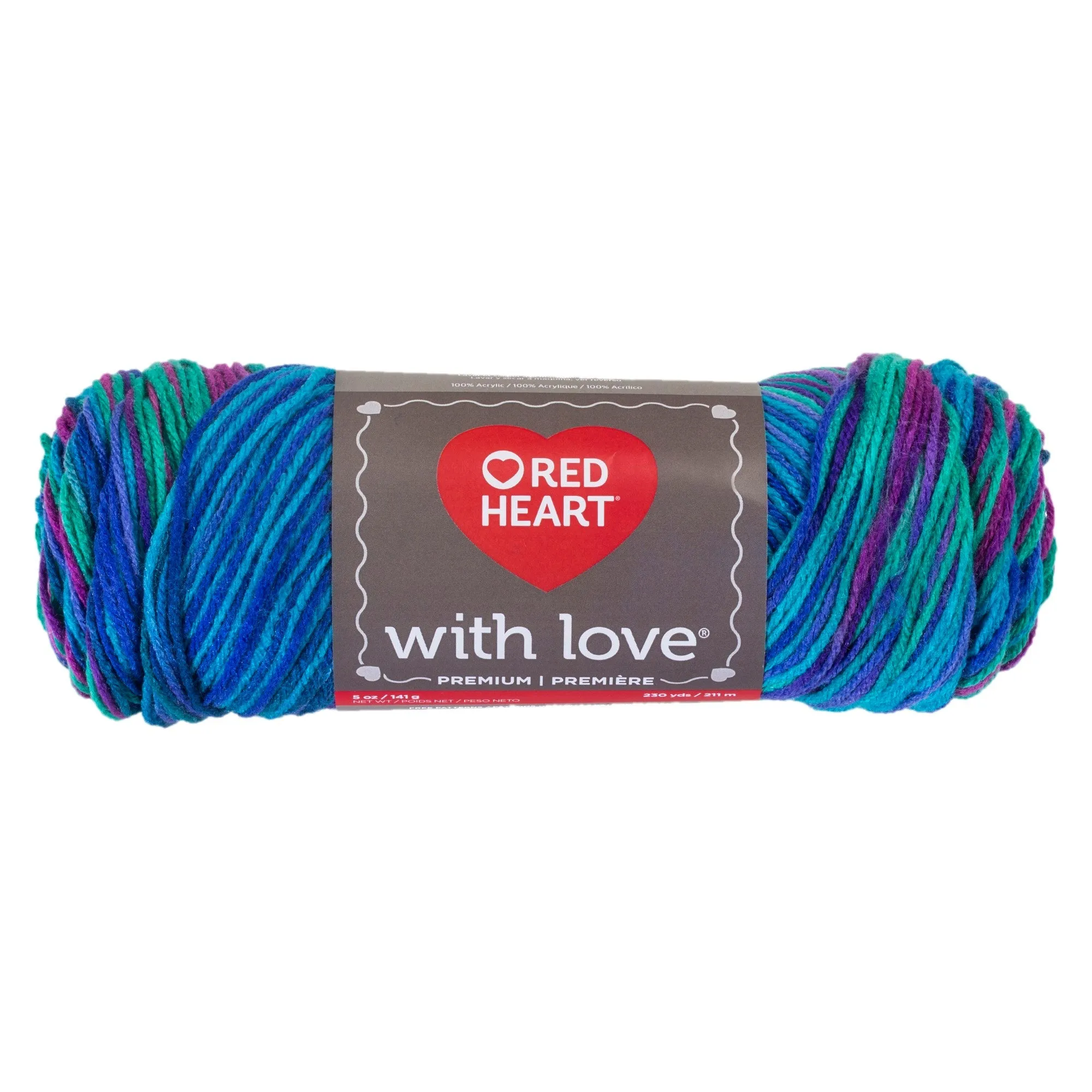 Red Heart With Love Yarn - Clearance shades