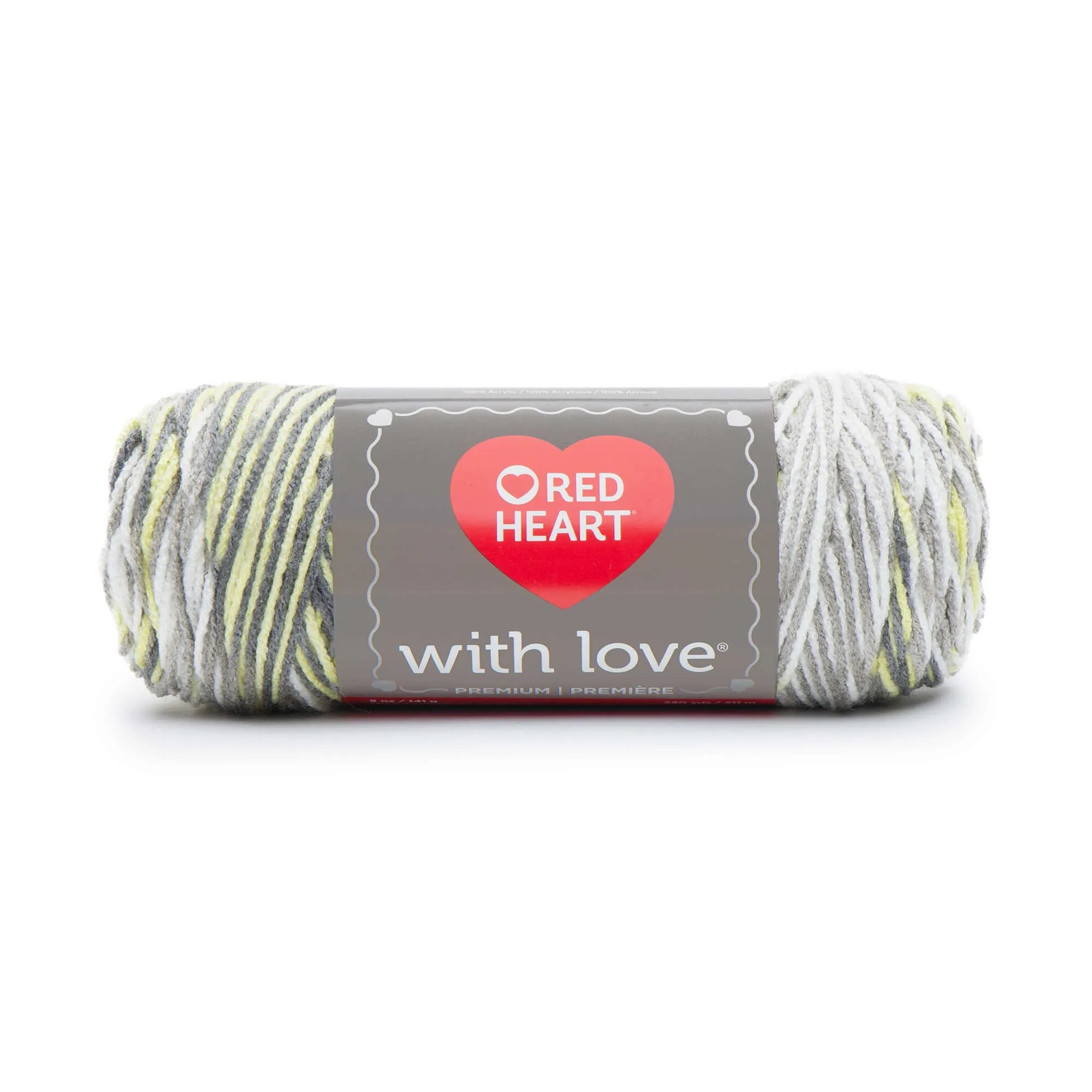 Red Heart With Love Yarn - Clearance shades
