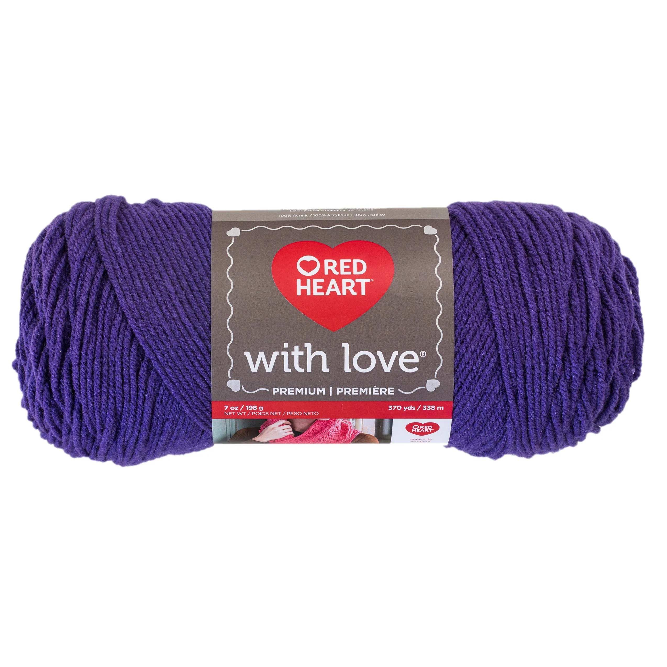 Red Heart With Love Yarn - Clearance shades