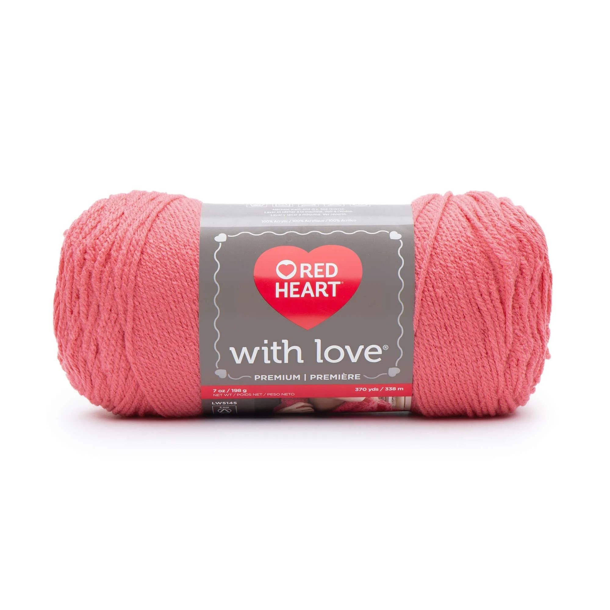 Red Heart With Love Yarn - Clearance shades