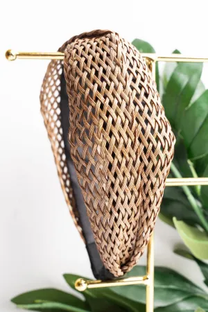 SALE! Boho Belle Brown Criss-Crossed Headband