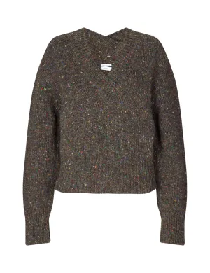 SOFFY JUMPER — Speckled Grey