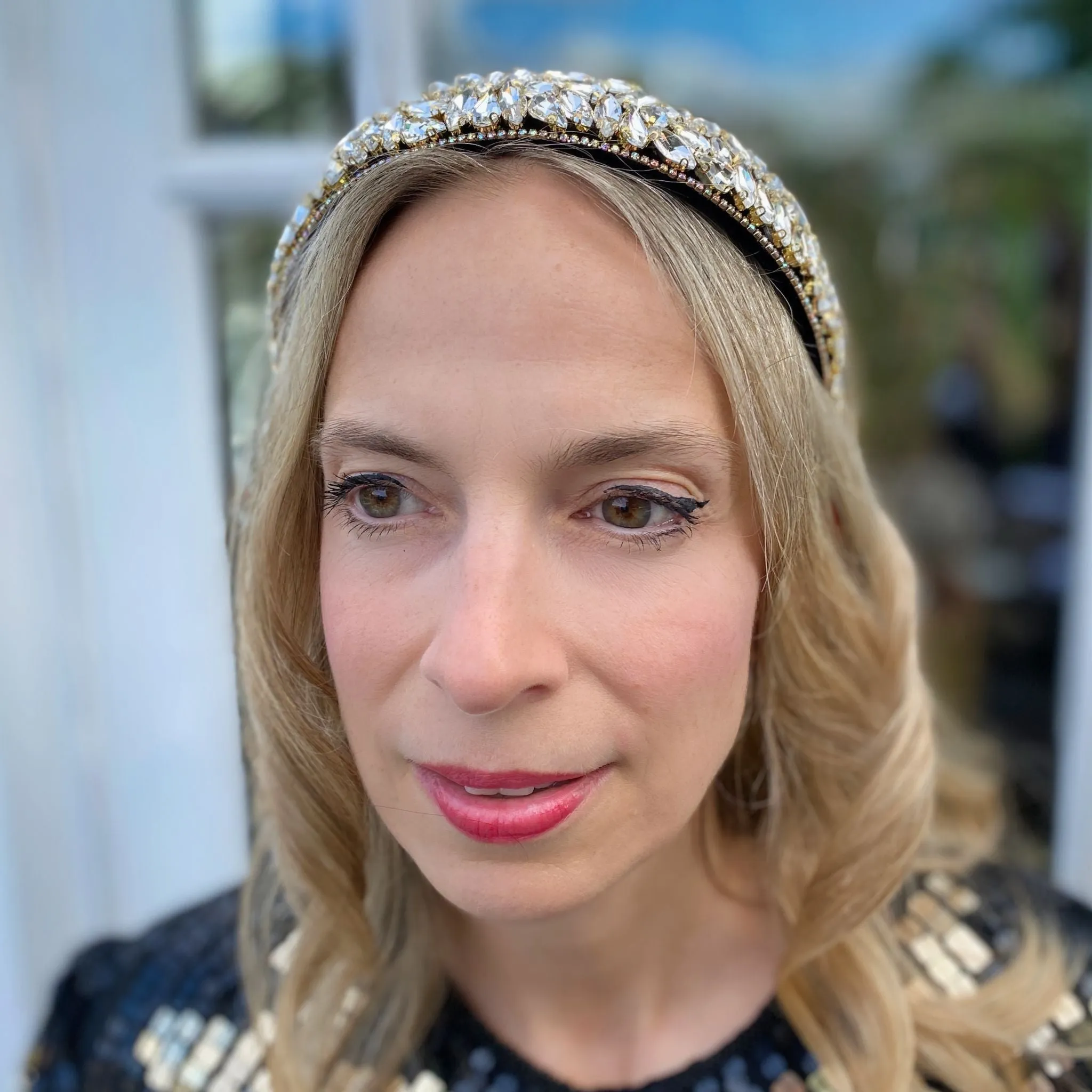 Sparkly Headband Jewelled Headband Crystal Hair Band