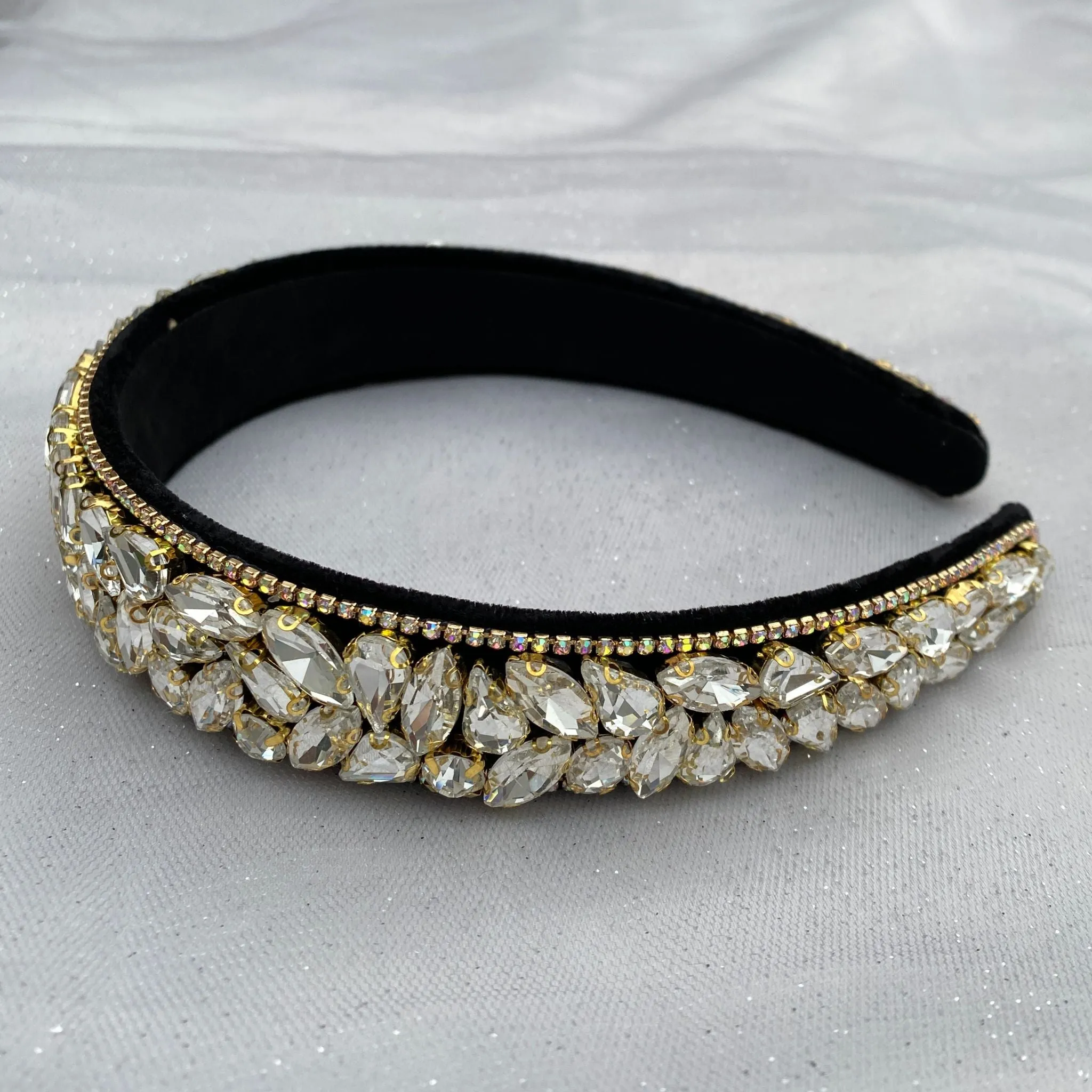 Sparkly Headband Jewelled Headband Crystal Hair Band