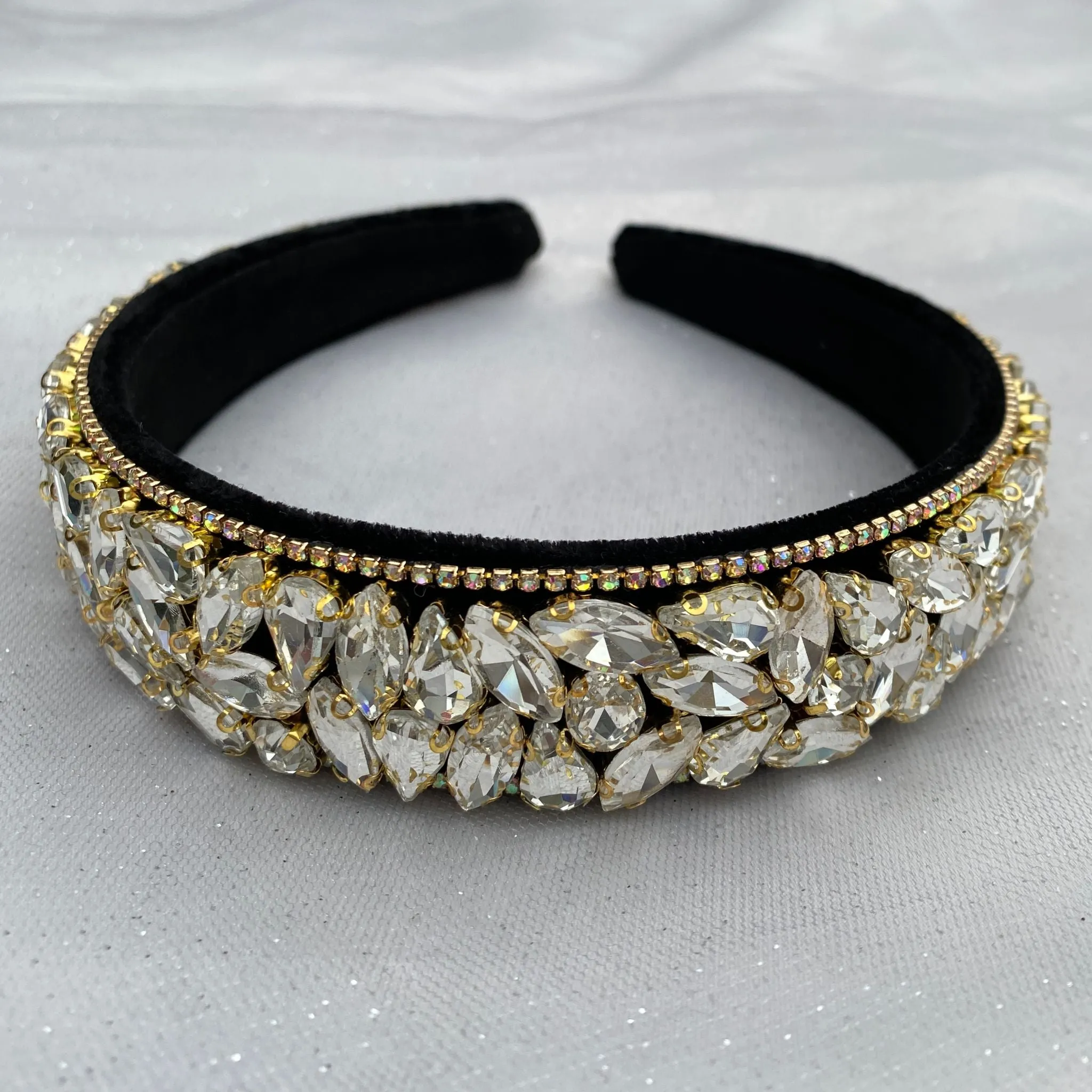 Sparkly Headband Jewelled Headband Crystal Hair Band